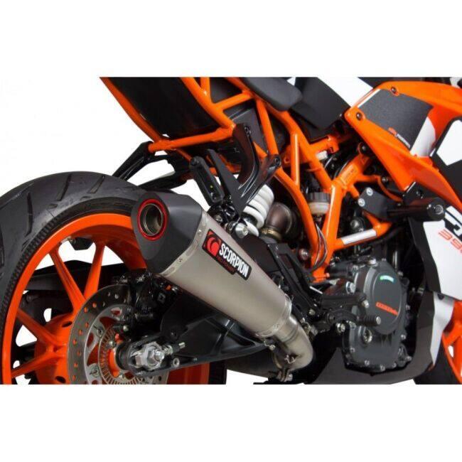 SCORPION スコーピオン セルケトテーパー スリップオンマフラー RC390