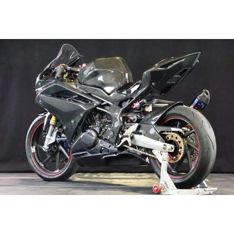 A-TECH（エーテック） レース用フルカウル 5点セット 素材：FRP／黒(FB