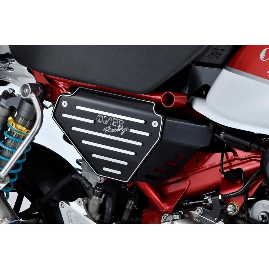 OVER オーヴァー サイドカバーセット MONKEY125 Monkey125 HONDA ホンダ サイドカウル・サイドカバー カウル関連 外装