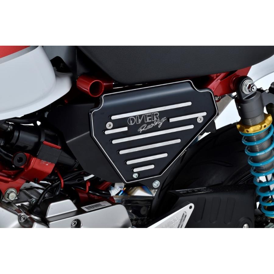 OVER オーヴァー サイドカバーセット MONKEY125 Monkey125 HONDA ホンダ サイドカウル・サイドカバー カウル関連 外装の画像
