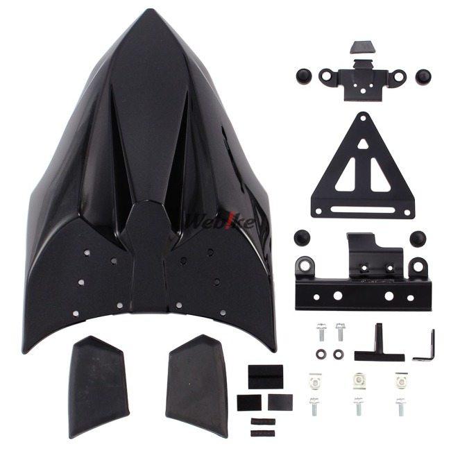 Kawasaki カワサキ シングルシートカバー カラー：メタリックスパークブラック(999940796660) Ninja 650 KRT EDITION Z650 KAWASAKI シングルシートカウル 外装の画像