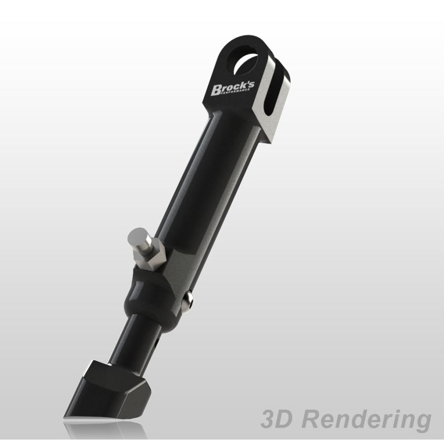 Brock’s Brock’sブロックス アジャスタブルサイドスタンド Z900RS 23979854ウェビック1号店 通販