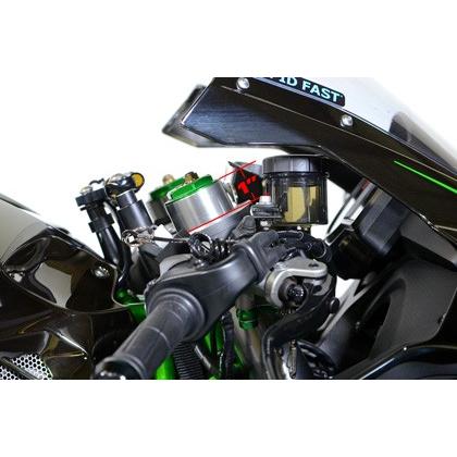 Brock’s ブロックス ステアリングダンパースペーサーキット Ninja H2 ZX10R KAWASAKI カワサキ ステアリングダンパーブラケット ハンドル周辺パーツ ハンドル | ブランド登録なし | 02