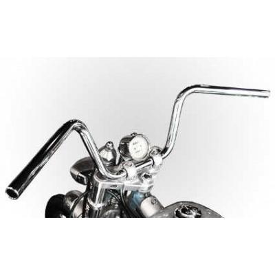 BOATRAP ボートラップ 70’sアップハンドル＋ロングケーブルセット ハンドルバーカラー：メッキ SR400 YAMAHA ヤマハ ハンドルキット ハンドル