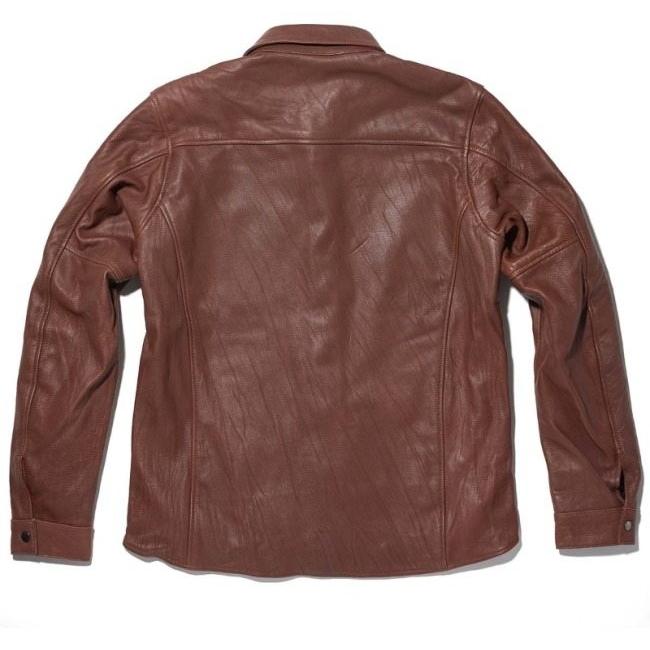 カドヤ（KADOYA） LEATHER SHIRT STD シャツ 【K'S LEATHER】 サイズ