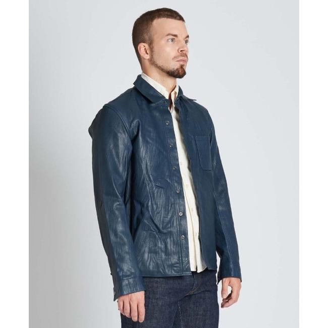 カドヤ（KADOYA） LEATHER SHIRT STD シャツ 【K'S LEATHER】 サイズ