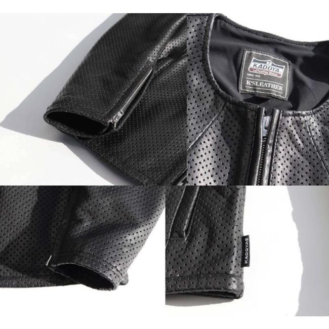 KADOYA カドヤ PL-STANDARD-LS ジャケット レディース 【K’S LEATHER】 サイズ：WL レザージャケット アパレル_3