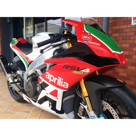 A-TECH エーテック レース用フルカウルSPL タイプ：綾織ドライカーボン(DC)／仕上げ：クリア塗装済 RSV4 APRILIA アプリリア フルカウル・外装セット 外装_2