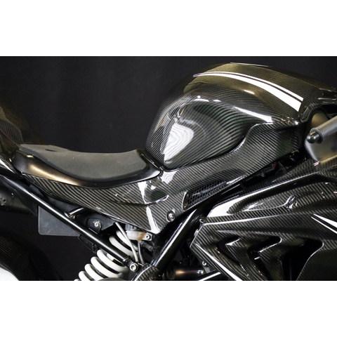 A-TECH エーテック タンクサイドカバーSPL タイプ：平織ドライカーボン(CDC)）／仕上げ：クリア塗装済 G310R BMW サイドカウル・サイドカバー カウル関連 外装の画像