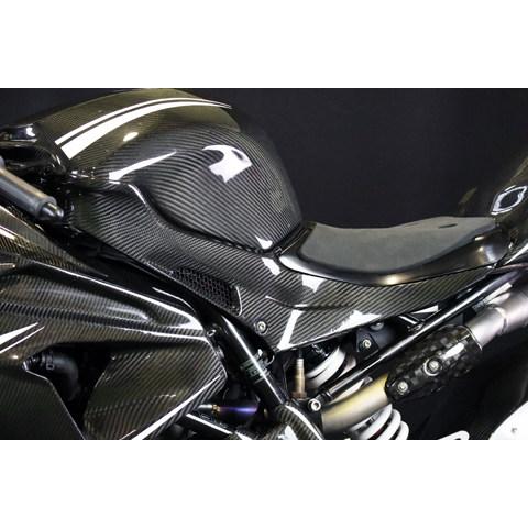 A-TECH エーテック タンクサイドカバーSPL タイプ：平織ドライカーボン(CDC)）／仕上げ：クリア塗装済 G310R BMW サイドカウル・サイドカバー カウル関連 外装の画像