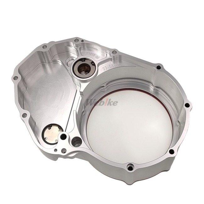 CNC Racing シーエヌシーレーシング クリアクラッチカバー バイカラー カラー：シルバー／レッド DUCATI ドゥカティ クラッチカバー エンジンパーツ エンジン | CNC RACING | 10