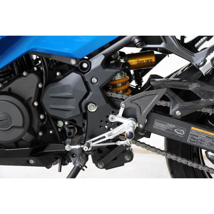 TYGA PERFORMANCE タイガパフォーマンス アジャスタブルタイプレーシングステップキット ニンジャ400 (2014-) KAWASAKI カワサキ バックステップ ステップ