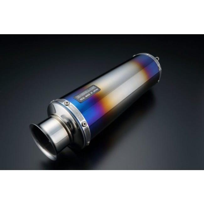 BEAMS ビームス SS300 スリップオンマフラー サイレンサー：ヒートチタン／重量：2.2kg(純正4.8kg) トリッカー YAMAHA ヤマハ マフラー