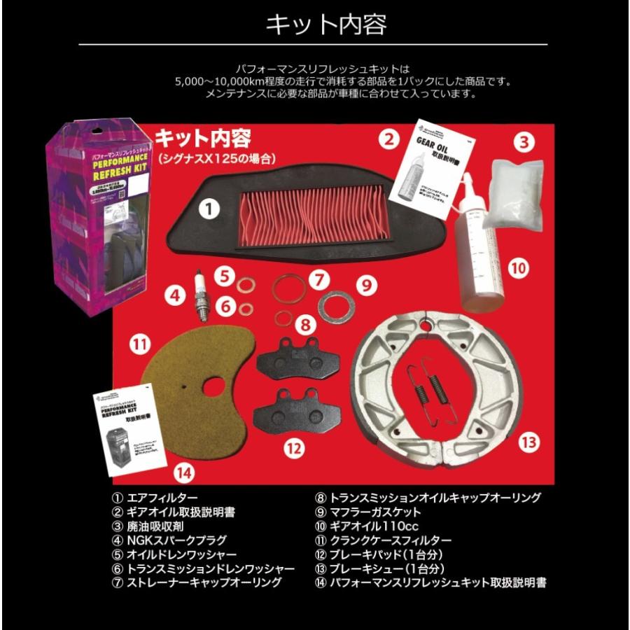GRONDEMENT グロンドマン メンテナンスキット ZZ SUZUKI スズキ その他スクーター駆動オプション・補修部品 スクーター駆動系 駆動系 | ブランド登録なし | 02