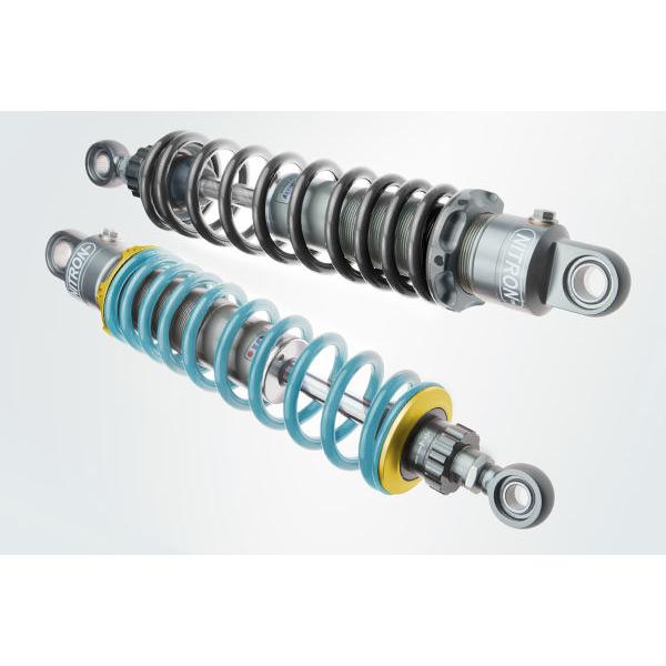 NITRON ナイトロン リアサスペンションツインショック TWIN R1シリーズ ベースカラー：タイタニアム / スプリングカラー：ブラック シグナスX YAMAHA ヤマハ | NITRON | 01