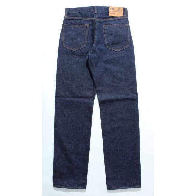 児島ジーンズ 15oz セルビッチデニム ストレート ワンウォッシュ