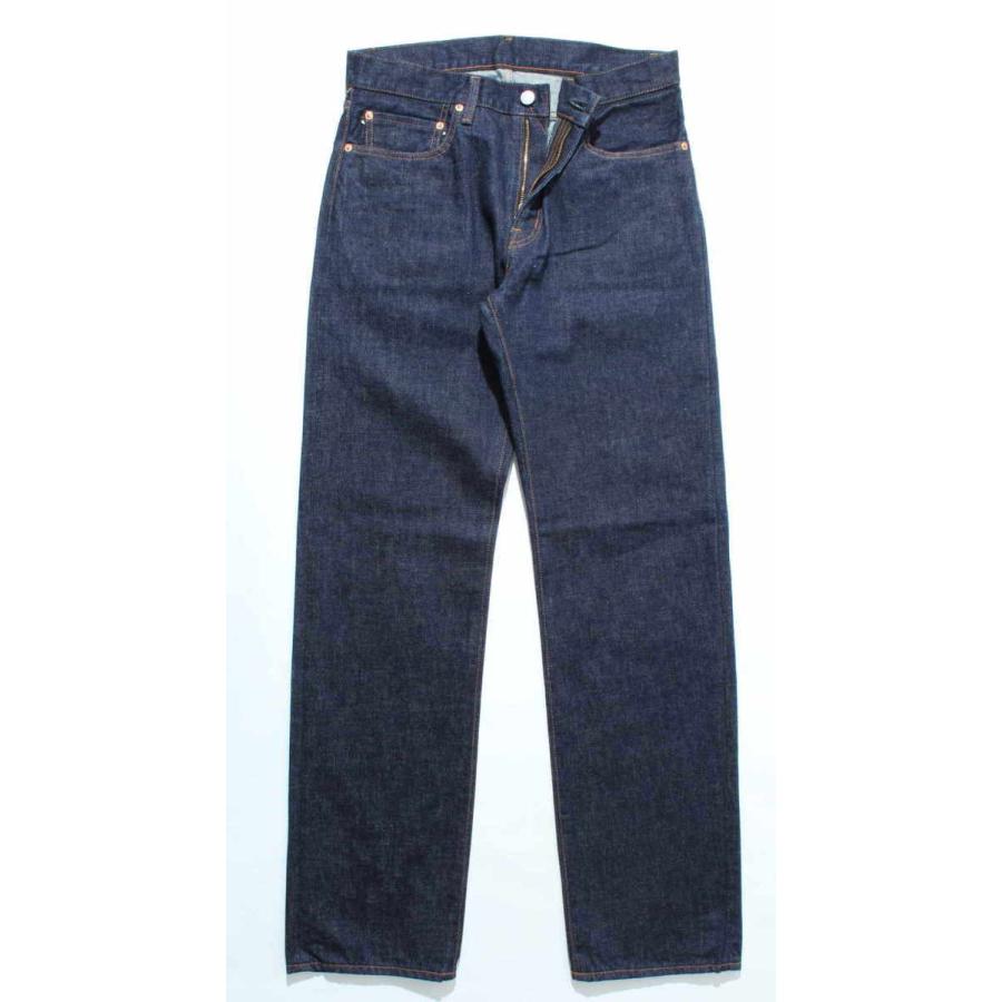 児島ジーンズ 15oz セルビッチデニム ストレート ワンウォッシュ