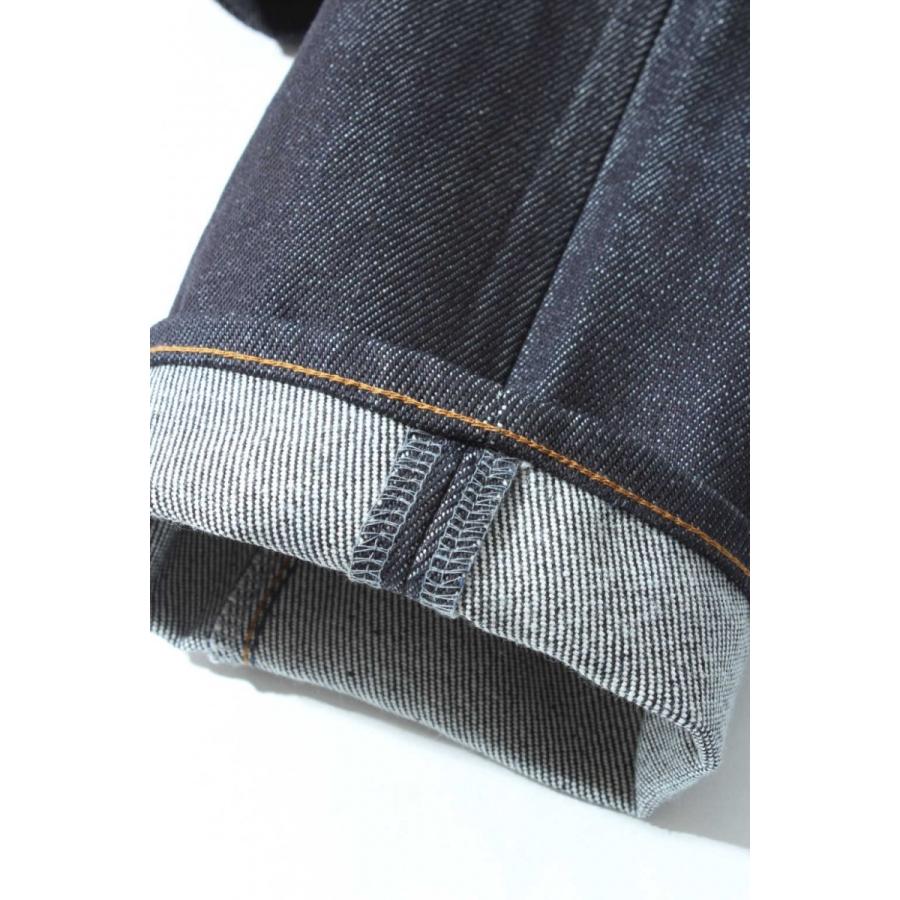 児島ジーンズ 21oz ヘビーストレートデニム ジップフライ サイズ：32