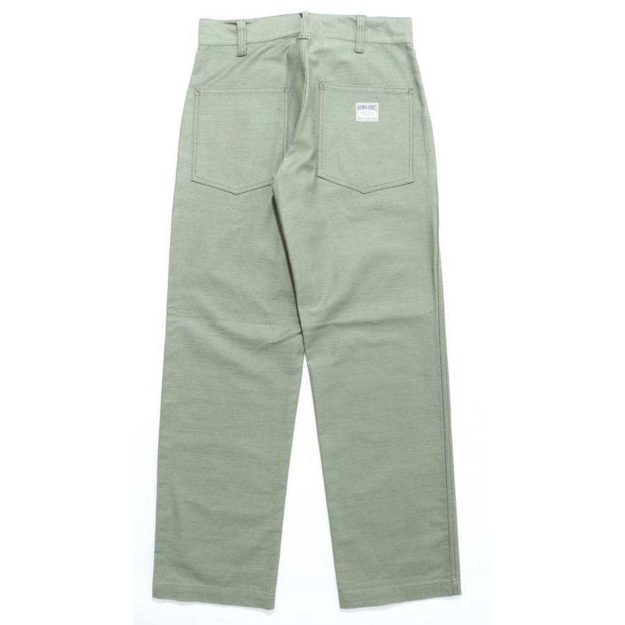 児島ジーンズ ベーシックベイカーパンツ【カーキ】 サイズ：42