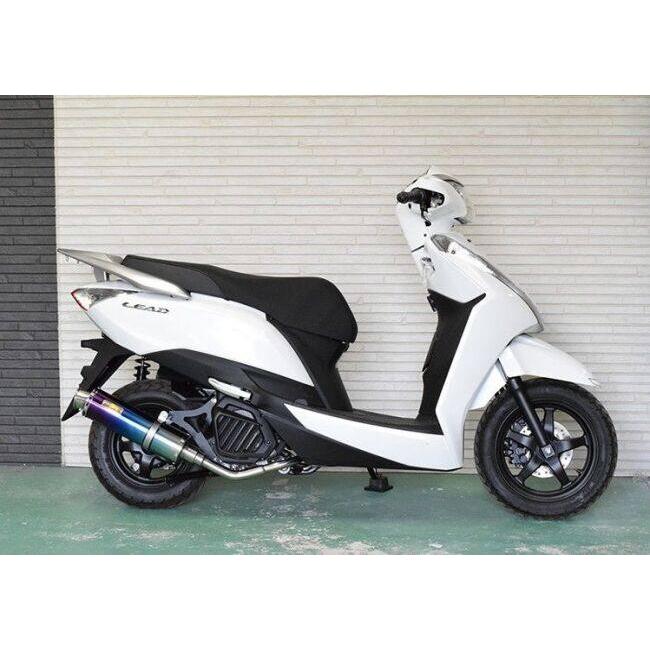 Realize リアライズ 22レーシング フルエキゾーストマフラー チタン リード125 HONDA ホンダ マフラー | REALIZE | 01