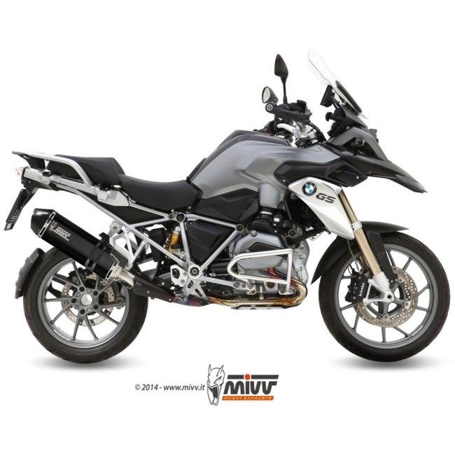 MIVV ミヴ SPEED EDGE BLACK スリップオンマフラー R1200GS BMW マフラー_1