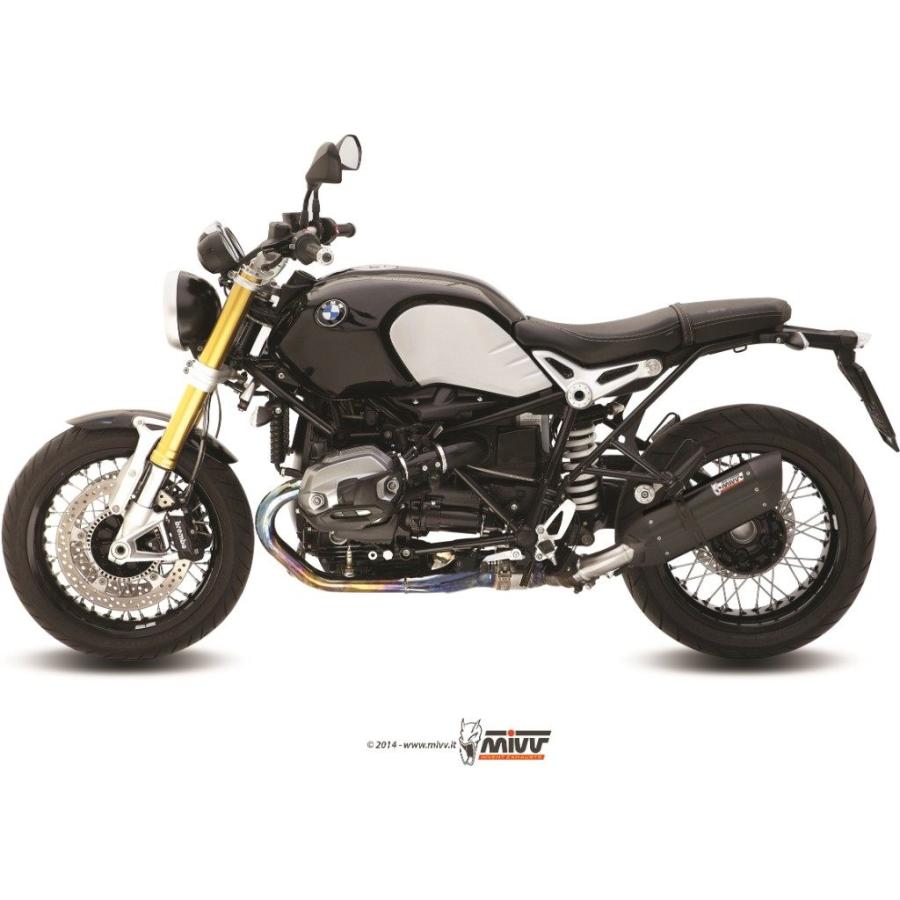 MIVV ミヴ SUONO BLACK スリップオンマフラー R nineT BMW マフラー