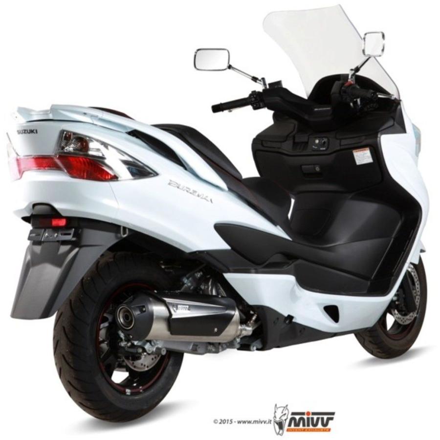 MIVV ミヴ URBAN フルエキゾーストマフラー バーグマン400 SUZUKI