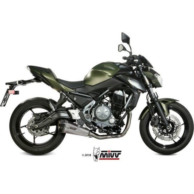 MIVV ミヴ DELTA RACE フルエキゾーストマフラー Z650 KAWASAKI