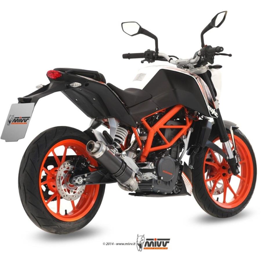 ktm デューク　マフラー　mivv MIVV ミヴ GP フルエキゾーストマフラー 390DUKE KTM マフラー