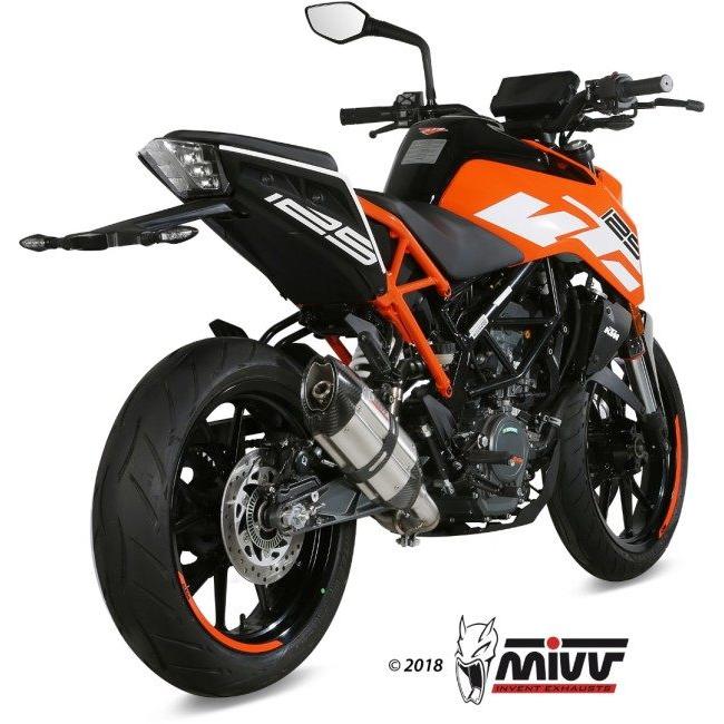 MIVV ミヴ 触媒レスパイプ 125DUKE 390DUKE RC125 RC390 KTM
