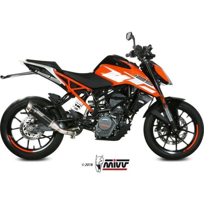 MIVV ミヴ 触媒レスパイプ 125DUKE 390DUKE RC125 RC390 KTM