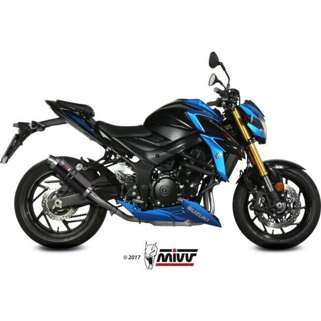 MIVV ミヴ　スリップオンマフラー　GSX-S750 SUZUKI スズキ MIVV ミヴ GP BLACK スリップオンマフラー GSX-S 750 SUZUKI スズキ