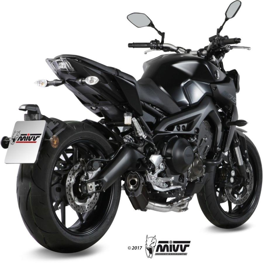 MIVV ミヴ SUONO BLACK フルエキゾーストマフラー MT-09 YAMAHA ヤマハ 