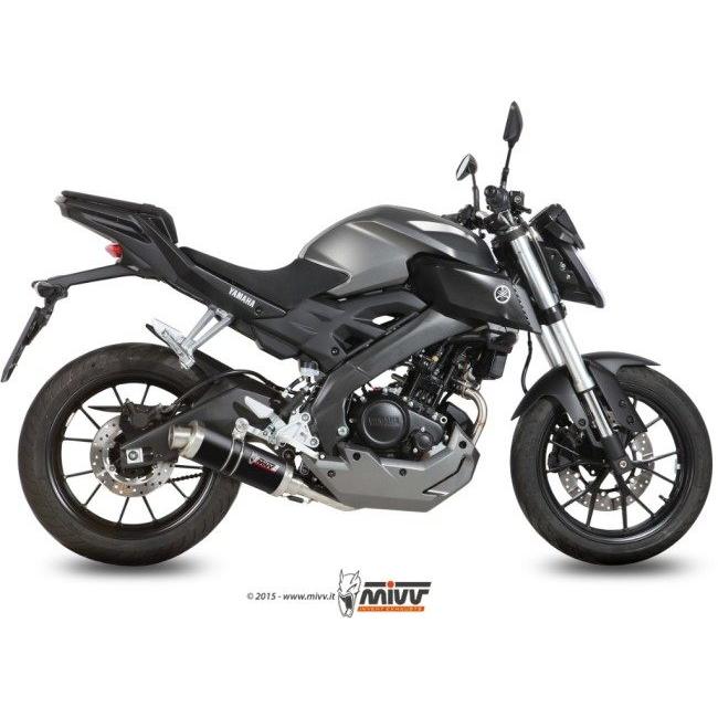 MIVV ミヴ GP BLACK フルエキゾーストマフラー YZF-R125 MT-125