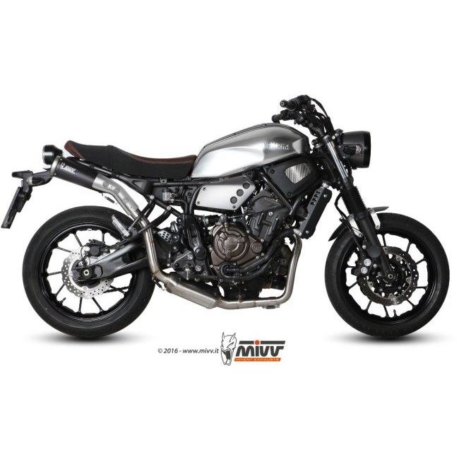 MIVV ミヴ GHIBLI BLACK フルエキゾーストマフラー XSR700 YAMAHA