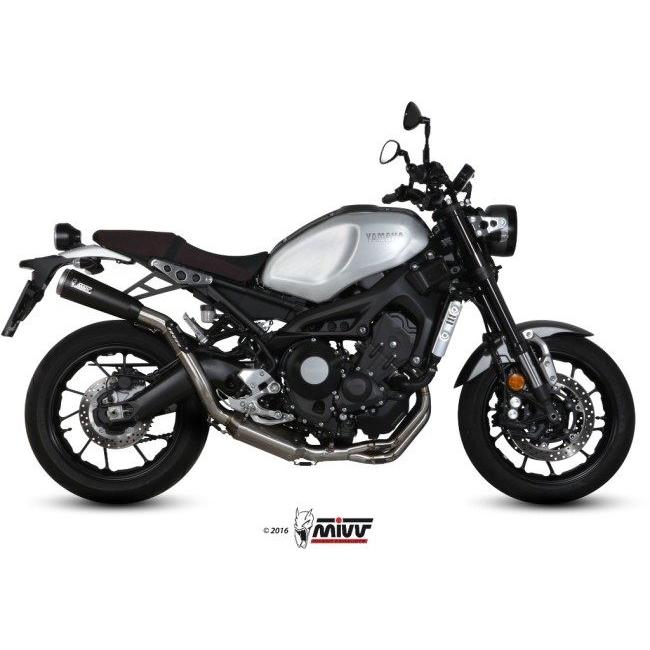 MIVV ミヴ GHIBLI BLACK フルエキゾーストマフラー XSR900 YAMAHA