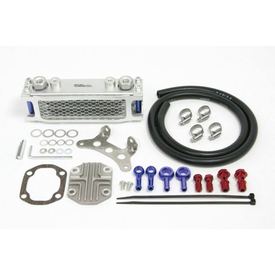 SP武川 SPタケガワ ダイカストクラッチカバー用コンパクトクールAWキット タイプ：3フィン4オイルライン 12VDAX50 HONDA ホンダ オイルクーラー 冷却関連 | スペシャルパーツ武川