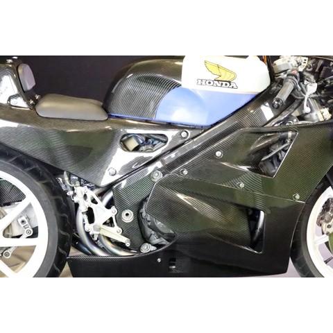 A-TECH エーテック フレームヒートガード 素材：ドライカーボン