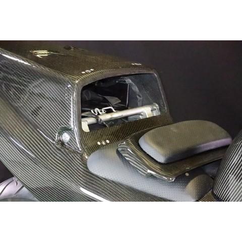 A-TECH エーテック レース用シートカウル 素材：綾織ドライカーボン(DC) クリア塗装済 VFR750R HONDA ホンダ シートカウル・テールカウル カウル関連 外装の画像