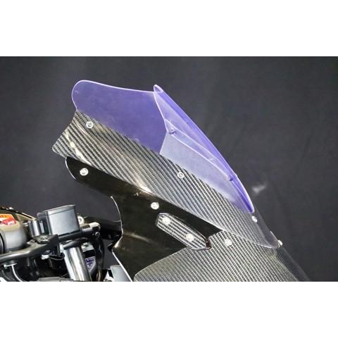 A-TECH エーテック エアロスクリーン カラー：アクアイエロー / 素材：平織カーボン(C) クリア塗装無し GSX-R125 SUZUKI スズキ スクリーン 外装 | A-TECH | 01