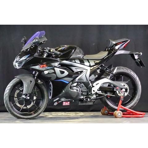 A-TECH エーテック フロントフェンダー SPL 素材：平織カーボン(C) クリア塗装無し GSX-R125 SUZUKI スズキ フェンダー関連 外装 | A-TECH | 03