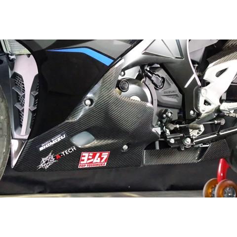 A-TECH エーテック アンダーカウル SPL 素材：FRP／黒(FB) クリア塗装無し GSX-R125 SUZUKI スズキ カウル関連 外装の画像