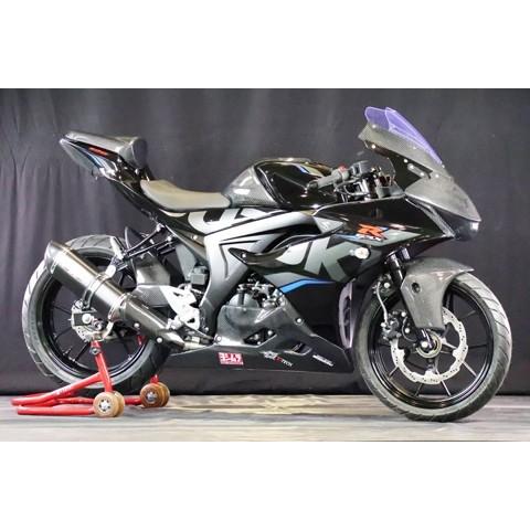 A-TECH エーテック テールライトカバー 素材：FRP／黒(FB) クリア塗装無し GSX-R125 SUZUKI スズキ その他テールランプオプション・補修部品 灯火類 電装系 | A-TECH | 03