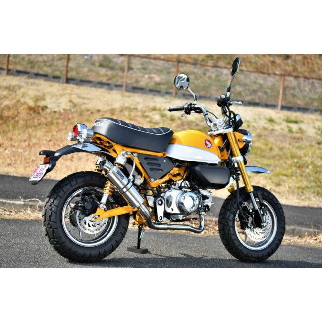 BEAMS ビームス R-EVO サイレンサー 【サイレンサータイプ】ステンレス／【重量】2.6kg(純正5.1kg) モンキー125 HONDA ホンダ フルエキゾーストマフラー_2
