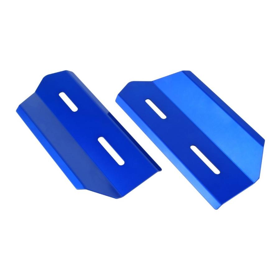 POSH Faith ポッシュ フェイス ラジエターエアディフェーザー カラー：ブルー CB1300スーパーフォア Z900RS CAFE ZRX1100 ZRX1200 ラジエーター 冷却関連 | ブランド登録なし