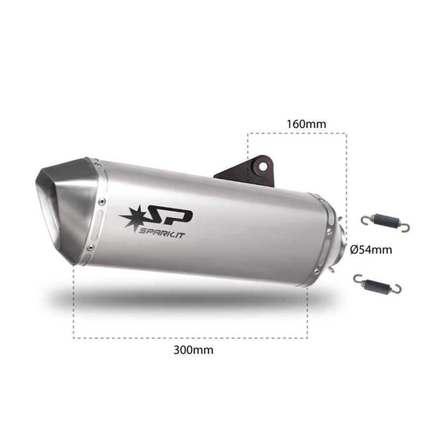 本日価格！！ SPARK EXHAUST:スパーク マフラー SPARK EXHAUST FORCE 汎用サイレンサー 右側 Sonota その他 【OC1591440845】(57935円)