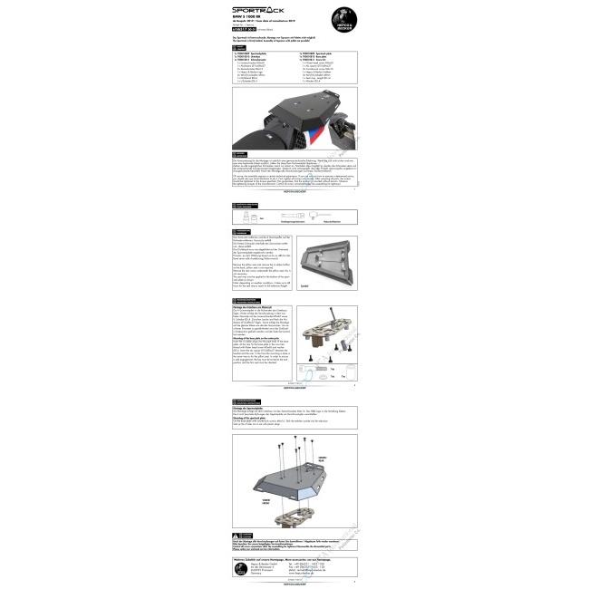 HEPCO＆BECKER ヘプコ＆ベッカー タンデムシート置換型リアラック