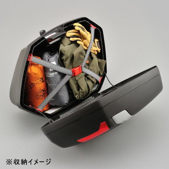 GIVI ジビ サイドケース V37シリーズ タイプ：V37N 未塗装ブラック パニアケース 車体用バッグ・ケース | GIVI | 04