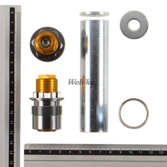 ZETA ジータ フロントフォークトップキャップ イニシャルアジャスター