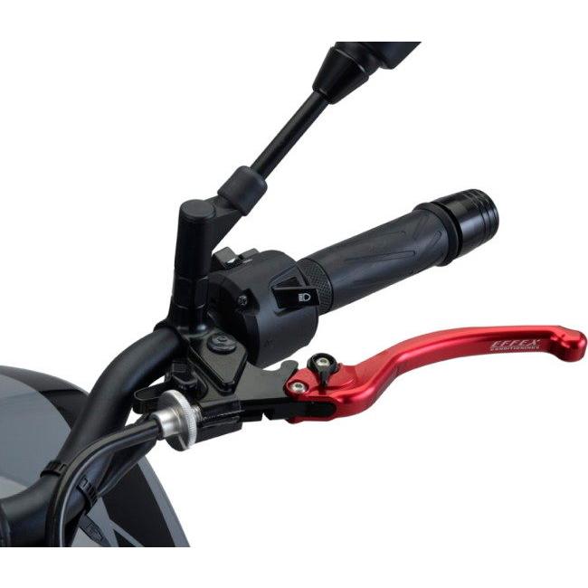 EFFEX エフェックス スムースフィットレバー カラー：レッドアルマイト VERSYS 1000 Z1000 (水冷) ZX-12R ZX-10R ZX-9R ZX-6R ZX-6RR KAWASAKI カワサキ_4